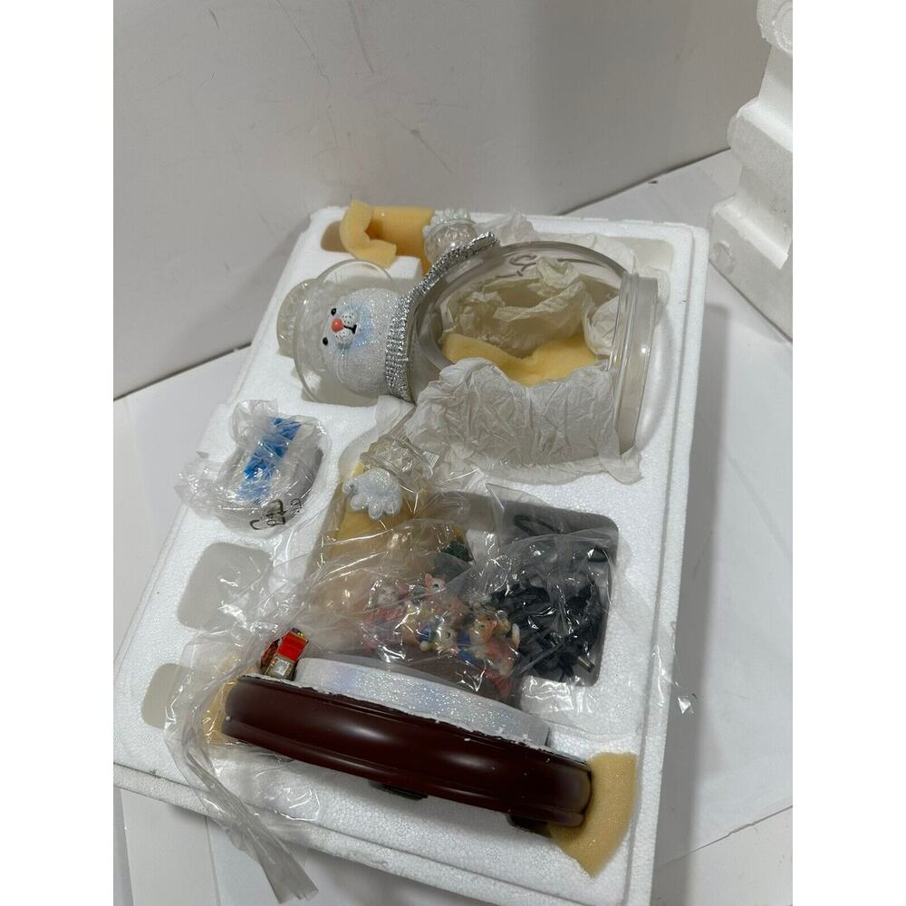 Purr Fect Bradford Exchange Christmas Masterpiece Edit Cats Crystal Snowman 2011